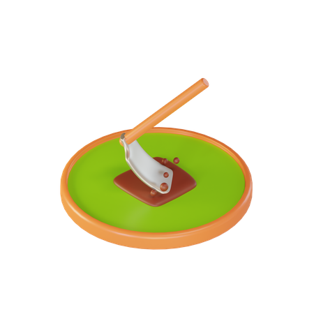 Hoe  3D Icon