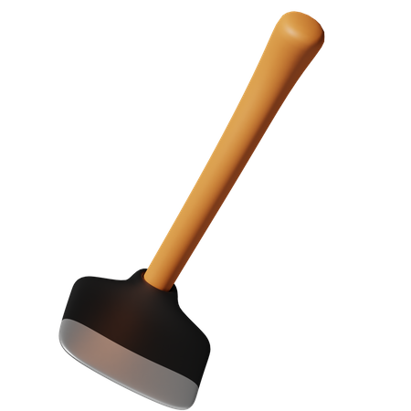 Hoe  3D Icon