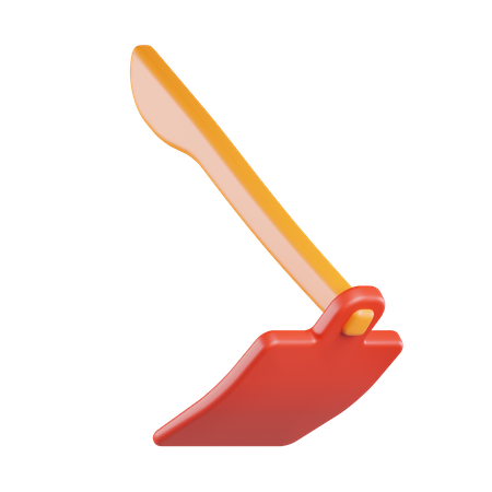 Hoe  3D Icon