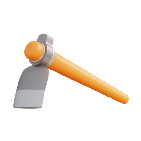 Hoe Tool  3D Icon