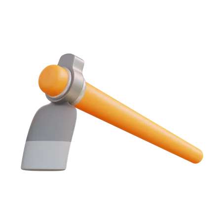 Hoe Tool  3D Icon