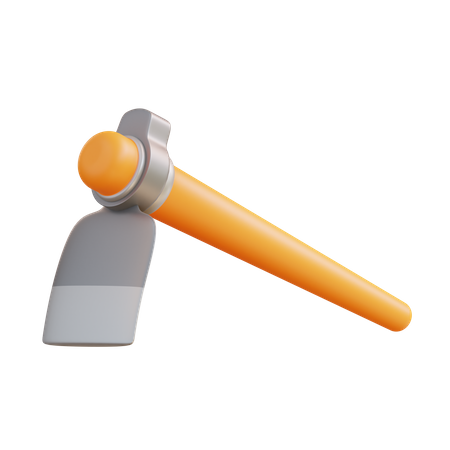 Hoe Tool  3D Icon