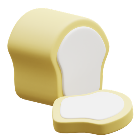 Hogaza de pan  3D Icon