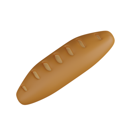 Hogaza de pan  3D Icon