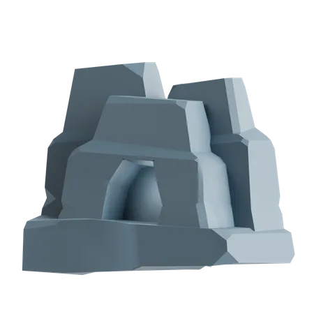 Höhle  3D Icon