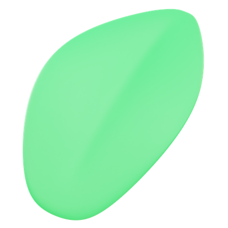 Hoja  3D Icon