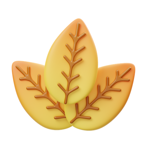 Hoja  3D Icon