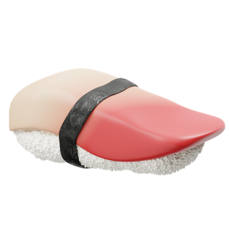 Hokkigai Sushi  3D Icon