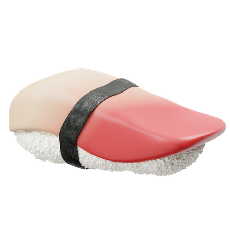 Sushi hokkigai  3D Icon