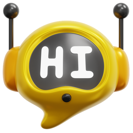 Hola chatbot  3D Icon