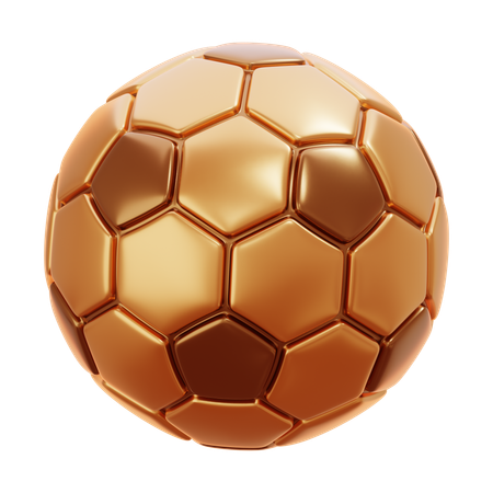 Segure o futebol  3D Icon