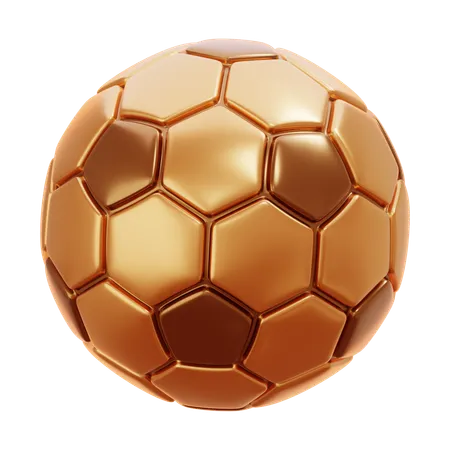 Segure o futebol  3D Icon