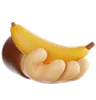 Holding Banana