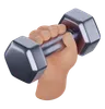 Holding Barbells