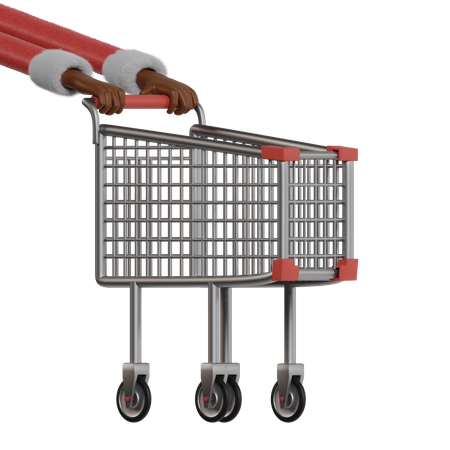 Holding Cart  3D Icon