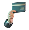 Holding Credit Card