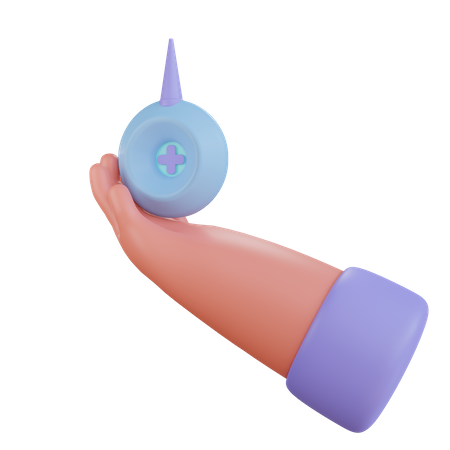 Holding Enema  3D Icon