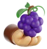 Holding Grapes