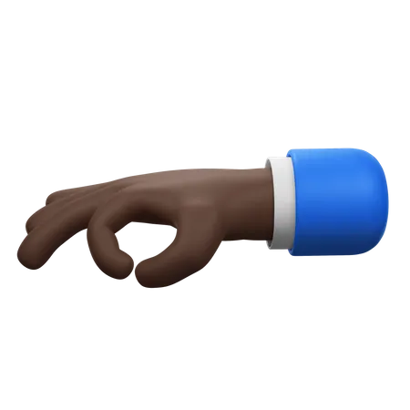 Holding Hand Gesture  3D Icon