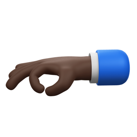 Holding Hand Gesture  3D Icon