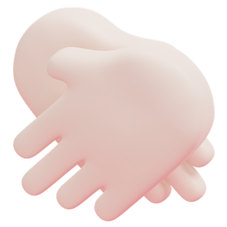 Holding Hands  3D Icon