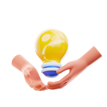 Holding Idea  3D Icon