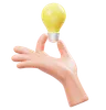 Holding Lamp Hand Gesture