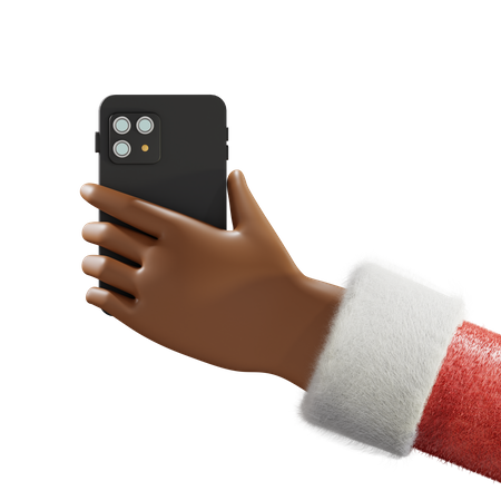 Holding Mobile 3D Icon