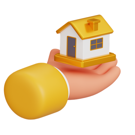 Holding Property  3D Icon