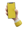 Holding smartphone Hand Gesture