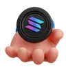 Holding Solana Coin
