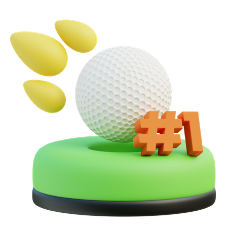 Hole In One  3D Icon