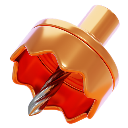 HOLE SAW  3D Icon