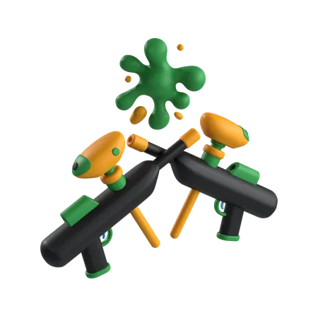 Holi Battle  3D Icon