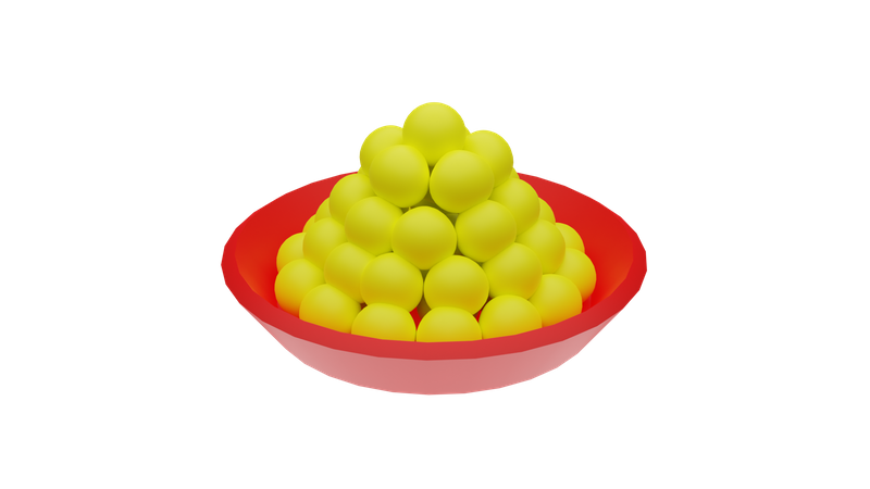 Holi-Süßigkeiten  3D Icon