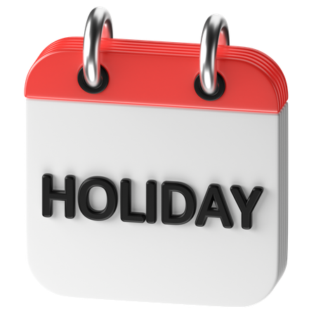 Holiday  3D Icon