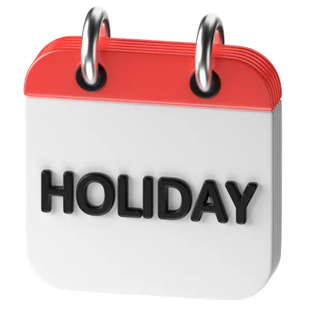 Holiday  3D Icon