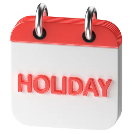 Holiday  3D Icon