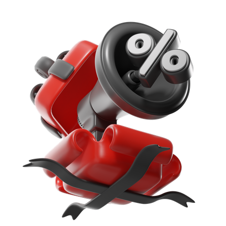 休日のお知らせ  3D Icon