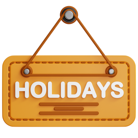 Holiday Board  3D Icon