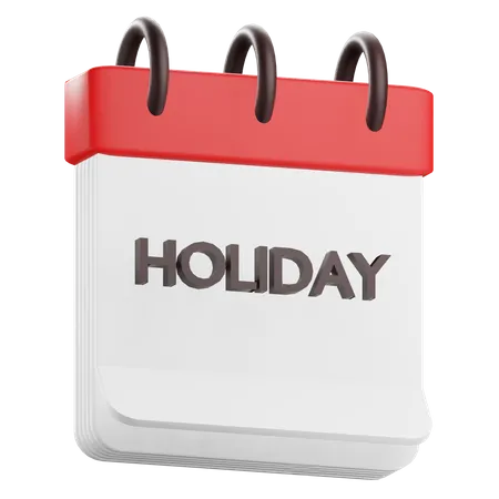 Holiday Date 3D Icon