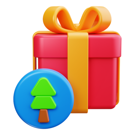 Holiday Gift  3D Icon