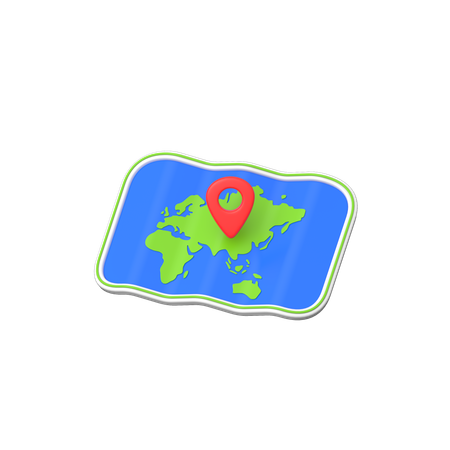 Holiday Location  3D Icon