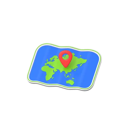 Holiday Location  3D Icon