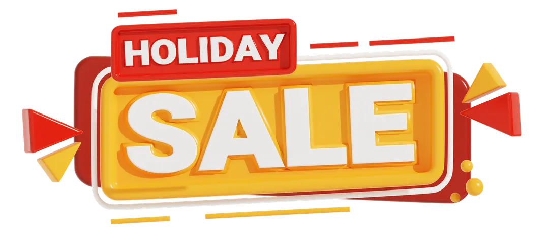 Holiday Sale  3D Icon