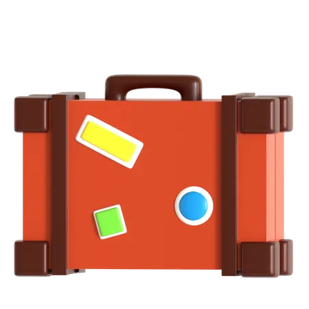 Holiday Suitcase  3D Icon