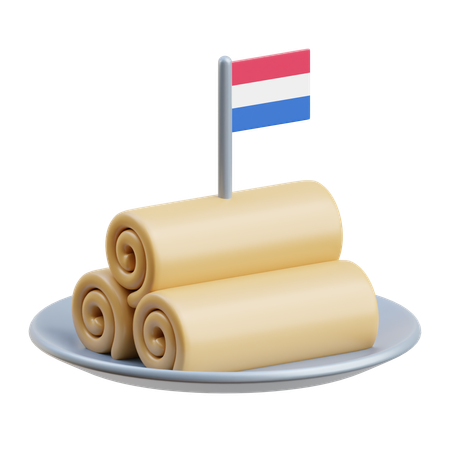 Holland food  3D Icon