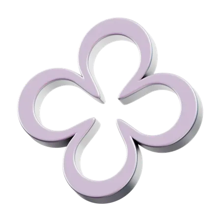 Hollow Flower  3D Icon