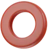 Hollow Red Circle