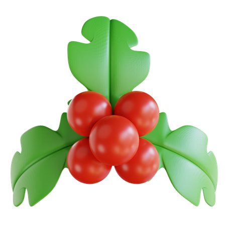 Holly 3D Icon